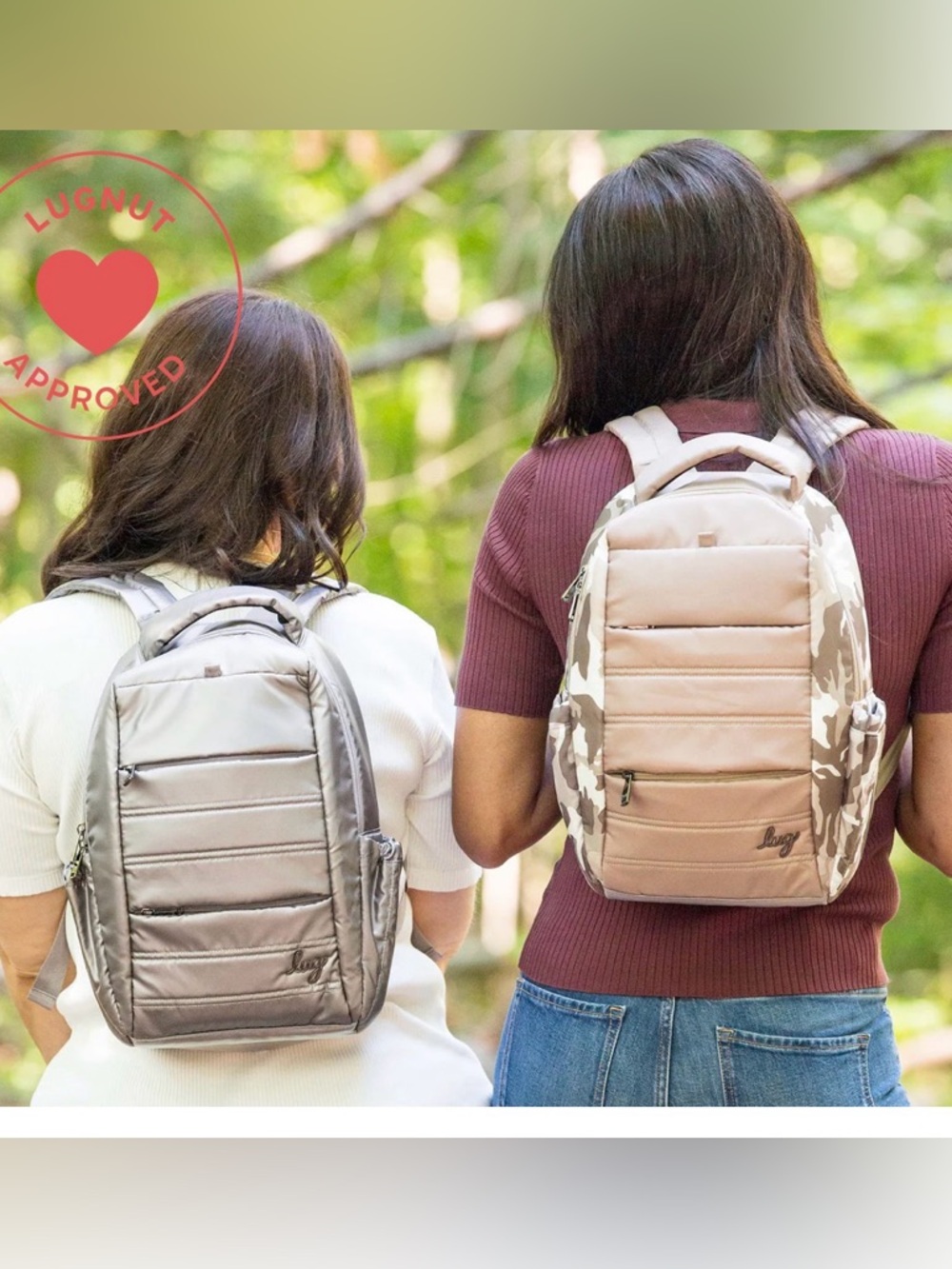 lug Hopper Backpack Camo Taupe Sand NWT - Picture 7 of 7